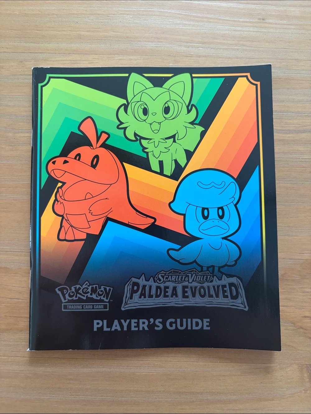 Pokemon TCG Elite Trainer Box Player's Guide (Booklet): Paldea Evolved